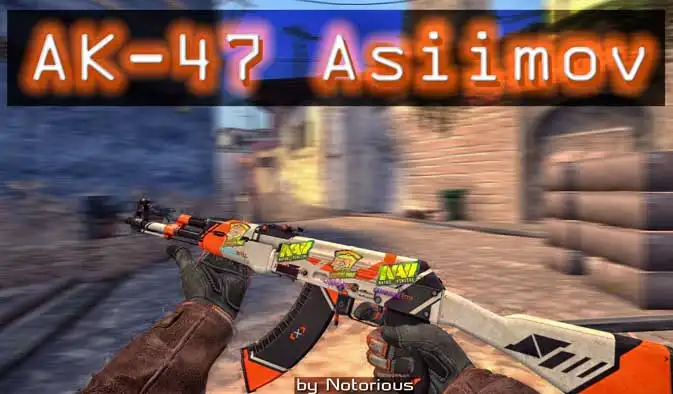 AK-47 Asiimov NaViVirtus.Pro [v89+]