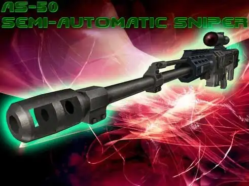 AS-50 Semi-Automatic Sniper