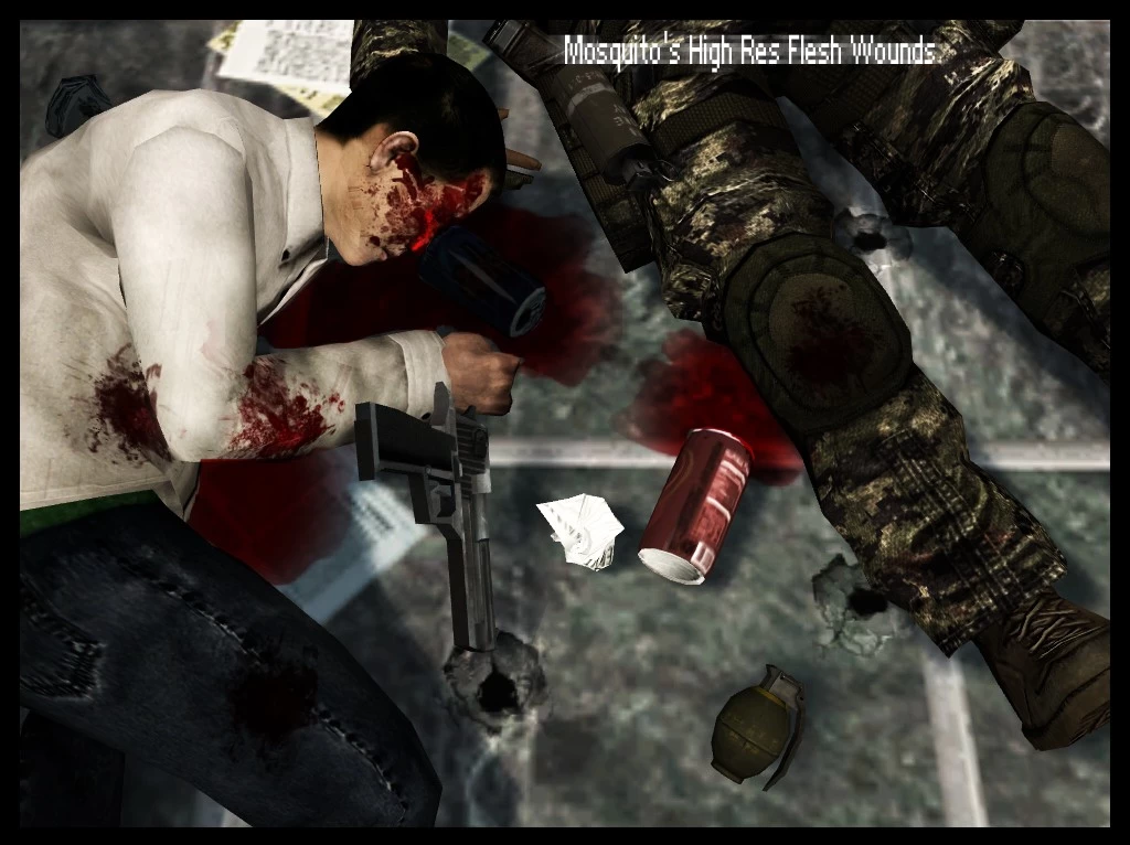 High Res Flesh Wounds